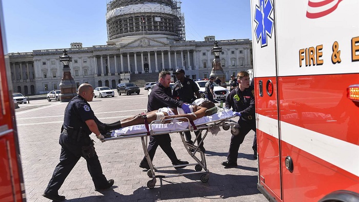 Suspect Charged in U.S. Capitol Gun Scare
